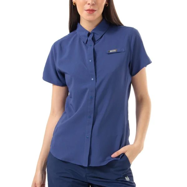 CAMISA MUJER SAMARA MANGA CORTA / OUTDOOR ADVENTURE - Image 6