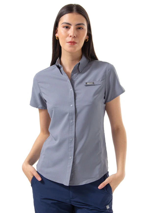 CAMISA MUJER SAMARA MANGA CORTA / OUTDOOR ADVENTURE - Image 3