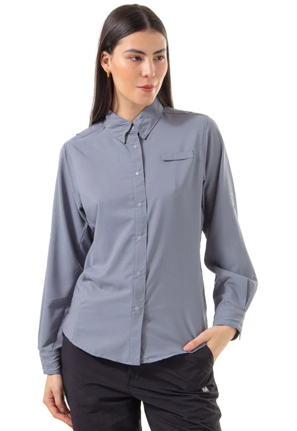 CAMISA MUJER SAMARA MANGA LARGA / OUTDOOR ADVENTURE